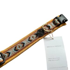 Pawtiful Collection Halsband Gr. S - Mustard Boho