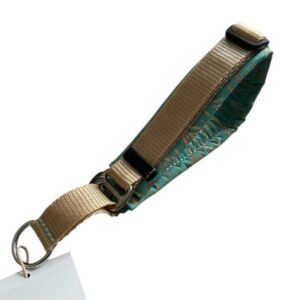 Soft Zugstopp Halsband Gr. XS - Seegras x Beige