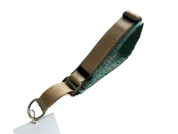 Soft Zugstopp Halsband Gr. XS - Seegras x Beige