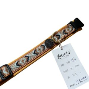 Pawtiful Collection Halsband Gr. XS - Mustard Boho